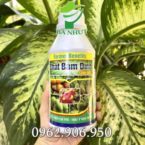 Chất Bám Dính Sinh Học Hữu Cơ Chai 500ml Tăng Tác Dụng Phòng Trừ Sâu Cho Cây Trồng