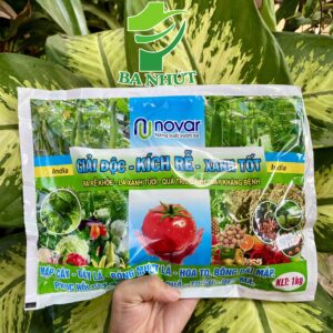 Phân Bón Cao Cấp NOVAR – M Kích Rễ, Giải Độc, Xanh Tốt, Ra Rễ Khỏe, Lá Xanh Tươi, Cây Kháng Bệnh