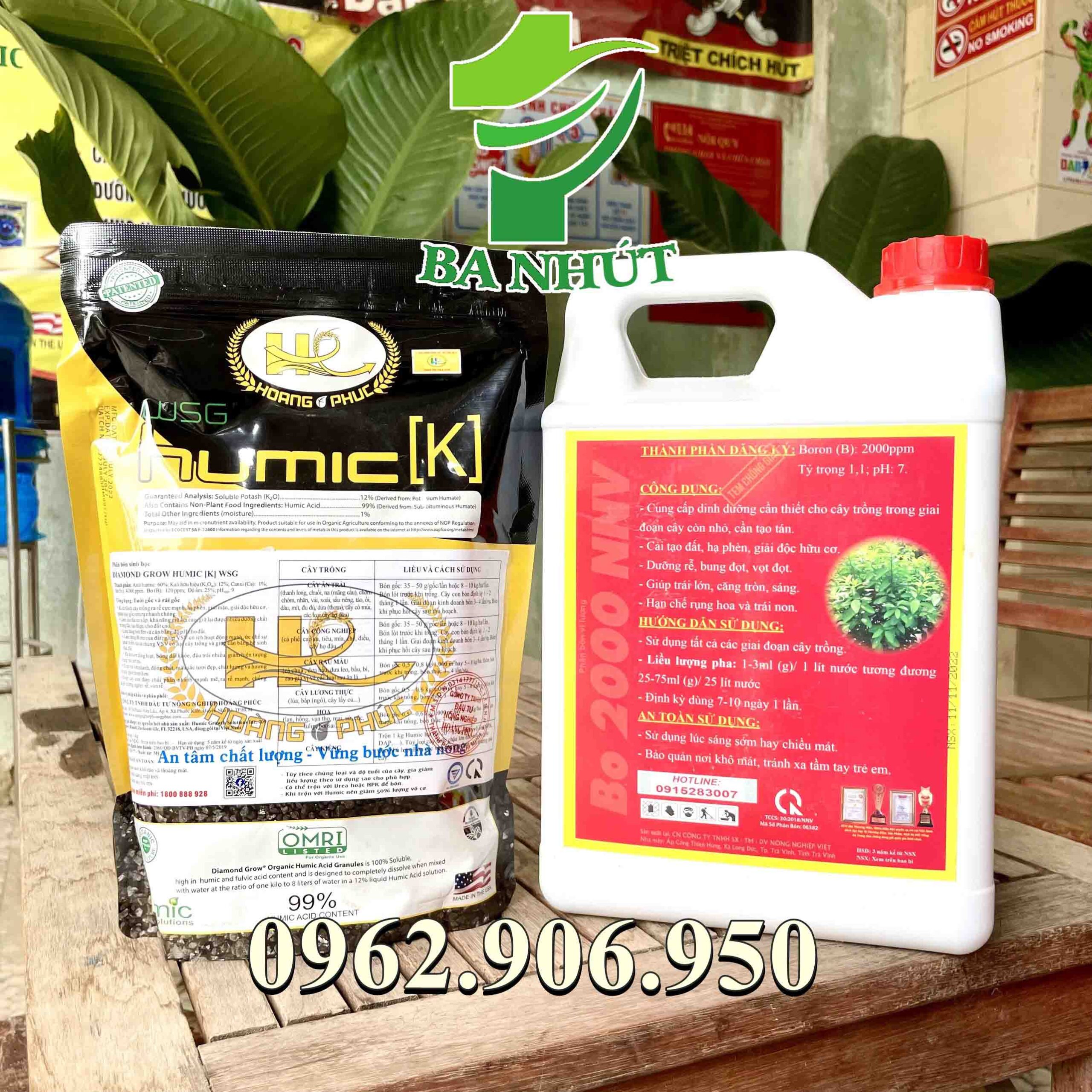 Combo HUMIC MỸ 1kg Và HUMIC RICH RONG BIỂN 5 Lít – Dưỡng Cây Khỏe, Ra ...