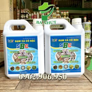 Phân bón đạm cá cô đặc SBC xanh cây, mướt lá, bung đọt cực mạnh