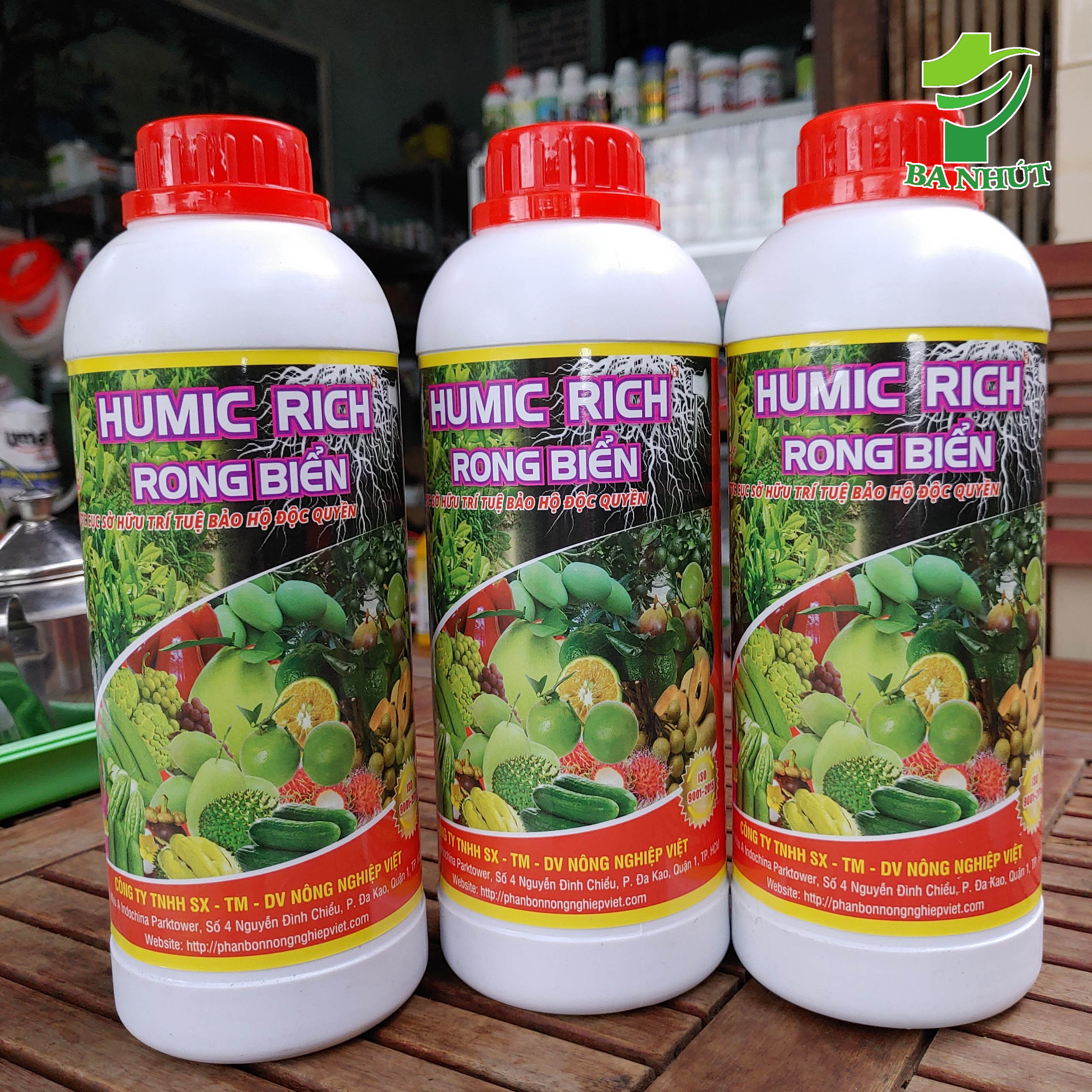 HUMIC RICH Rong Biển Chai 1Lit - Kích Rễ, Bung Đọt, Mát Cây, Khoẻ Rễ, Đâm Cơi Mạnh, Đi Tược Nhanh, Mập Đọt, Mượt Cành - Ảnh 5