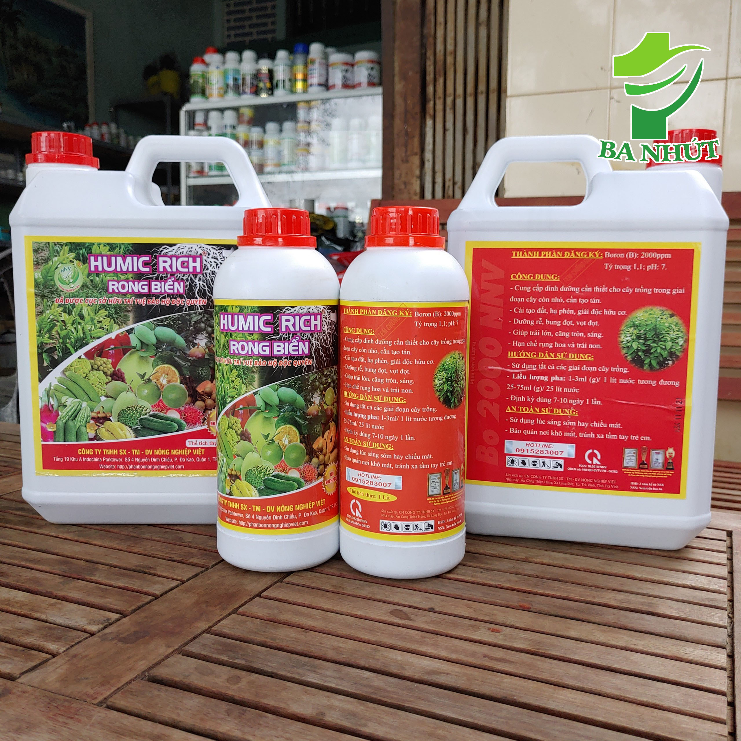 HUMIC RICH Rong Biển Chai 1Lit - Kích Rễ, Bung Đọt, Mát Cây, Khoẻ Rễ, Đâm Cơi Mạnh, Đi Tược Nhanh, Mập Đọt, Mượt Cành - Ảnh 3