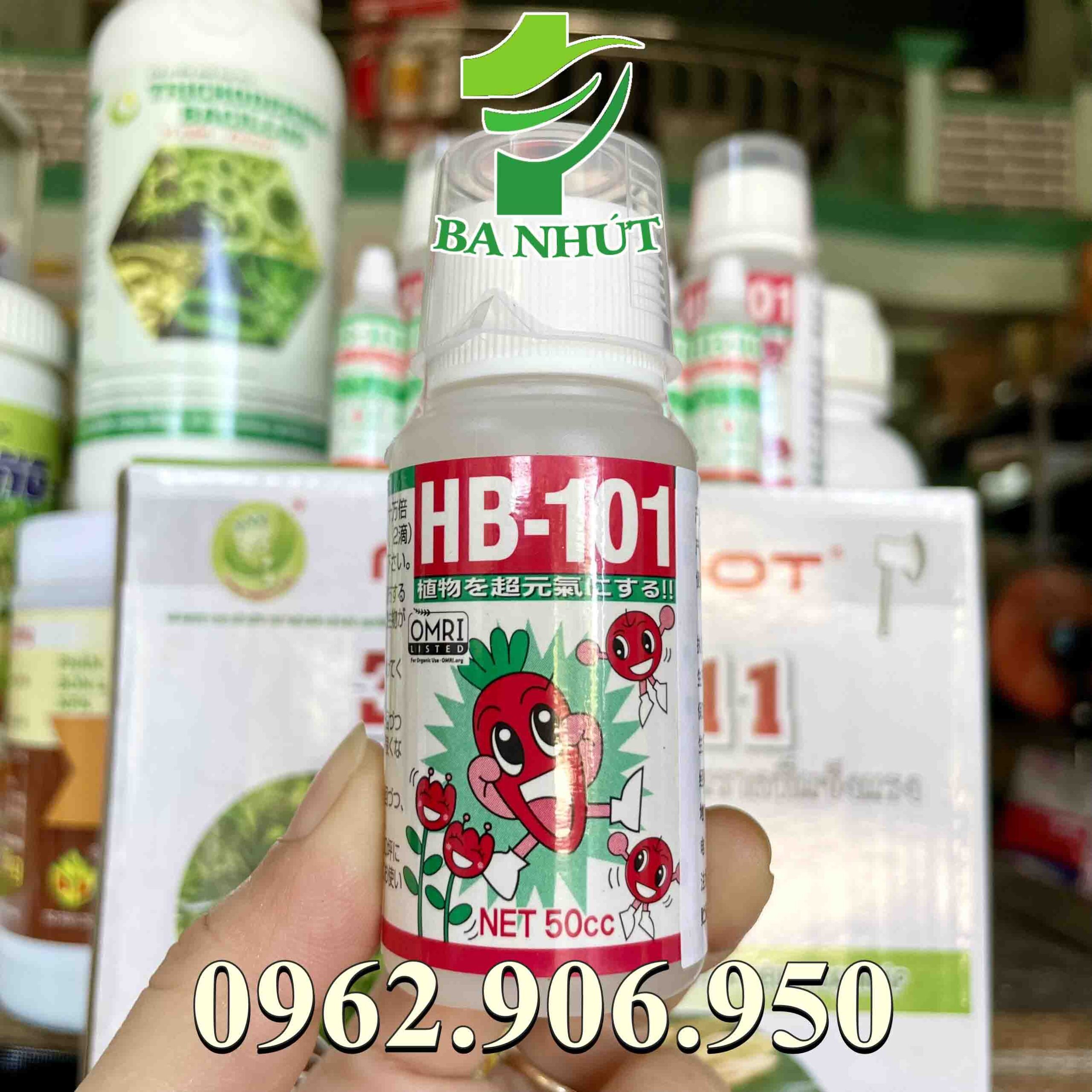 HB 101 6ml Nhật Bản Siêu Kích Rễ, Phục Hồi Cây Suy Yếu, Tăng Cường Ra Rễ Và Thúc Đẩy Hồi Phục Cây Suy Yếu