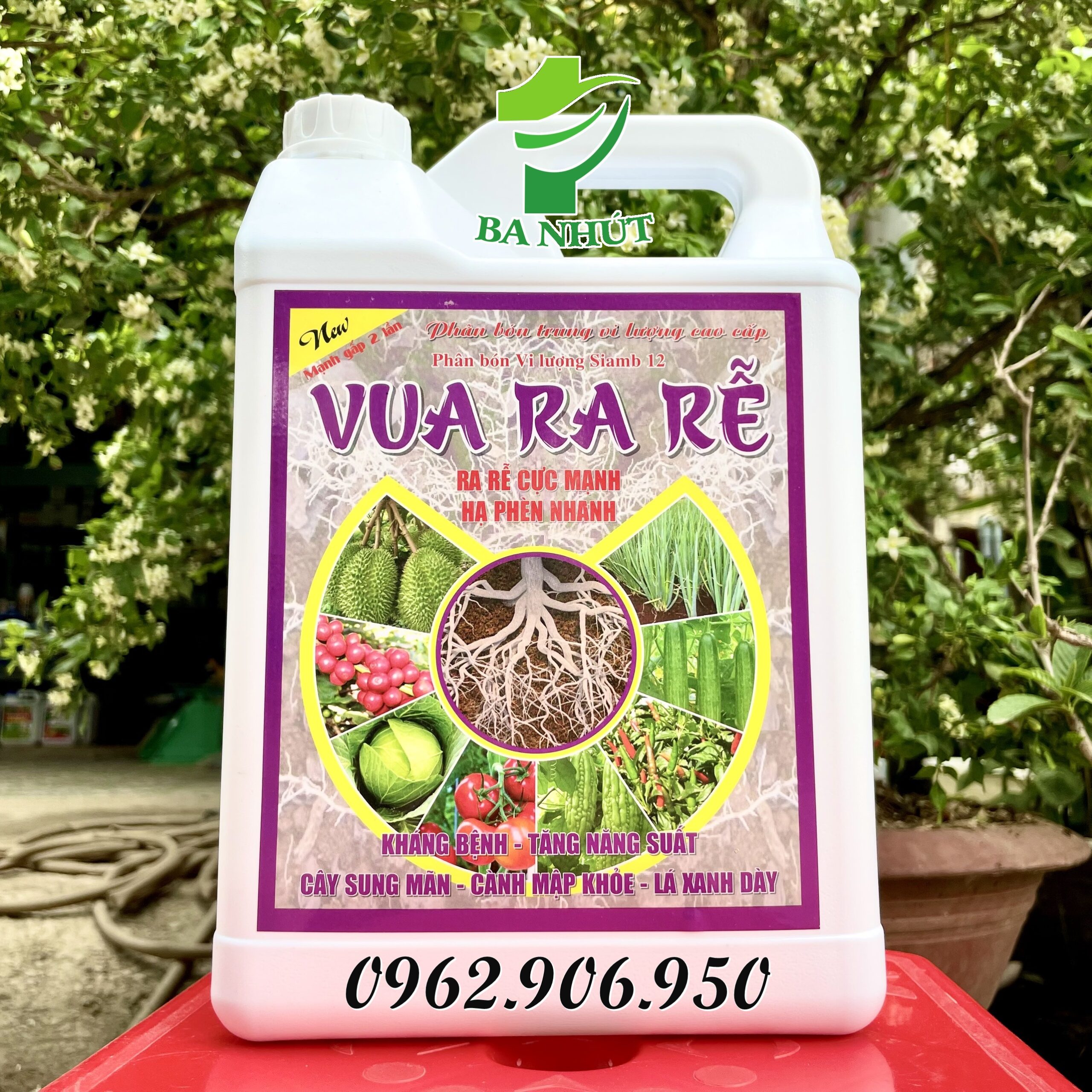 Phân Bón Vi Lượng VUA RA RỄ can 5Lit Siêu Ra Rễ Cực Mạnh, Bung Đọt Cực ...