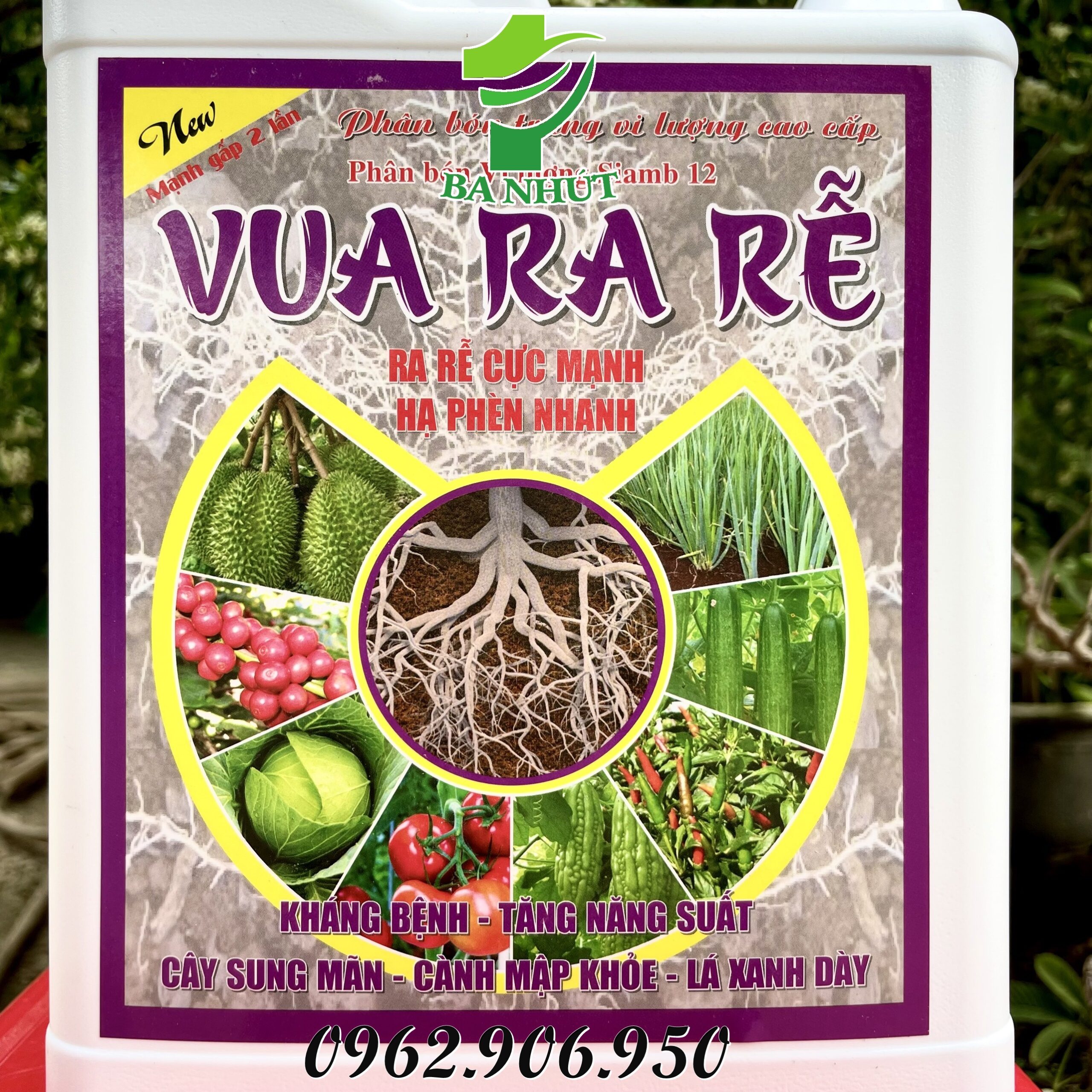 Phân Bón Vi Lượng VUA RA RỄ can 5Lit Siêu Ra Rễ Cực Mạnh, Bung Đọt Cực ...